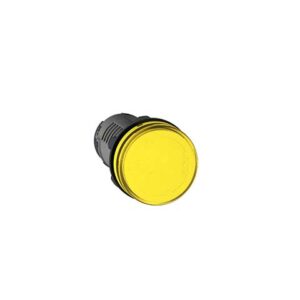 PILOT LAMP Ø22MM YELLOW 220VAC FORT