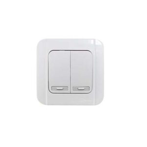 SAKLAR GANDA GALLEO IB S/S G162-55S WHITE BROCO
