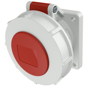 Panel mounted receptacle 2123A Mennekes