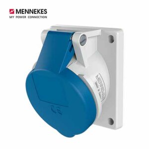 Panel mounted receptacle with TwinCONTACT 1632