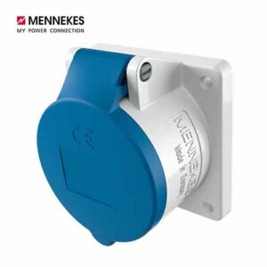 Panel mounted receptacle with TwinCONTACT 1668