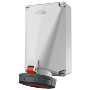 Wall mounted receptacle 24464 Mennekes