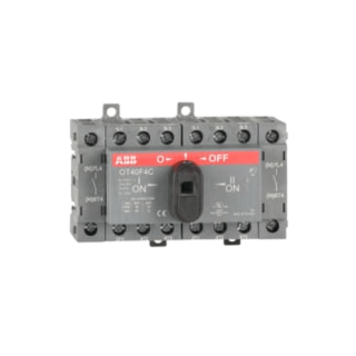 TRANSFER SWITCH MANUAL COS OT40F4C CHANGE-OVER SWITCH ABB