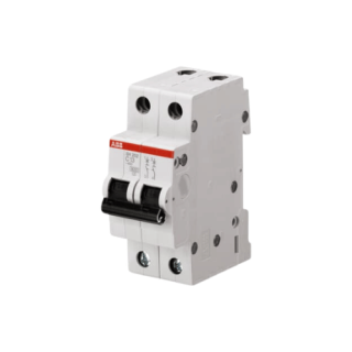 MCB 2P 1A 6kA SH202-C1 ABB