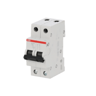 MCB 2P 4A 6kA SH202-C4 ABB