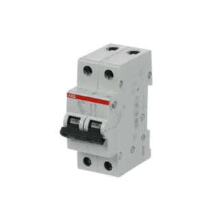 MCB 2P 6A 6kA SH202-C6 ABB