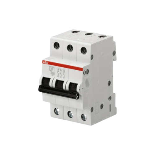 MCB 3P 1A 6kA SH203-C1 ABB