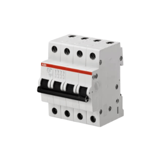 MCB 4P 1A 6kA SH204-C1 ABBMCB 4P 1A 6kA SH204-C1 ABB