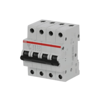 MCB 4P 50A 6kA SH204-C50 ABB