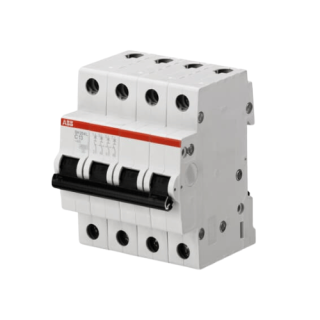 MCB 4P 6A 4.5kA SH204L-C6 ABB